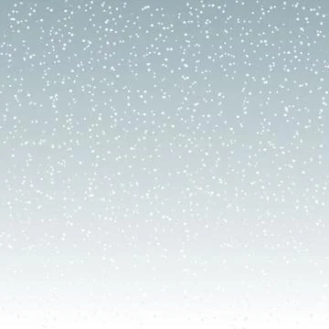 Winter background with snowflakes Stock Illustration