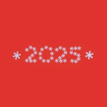 Winter background with snowflakes Stock Photos