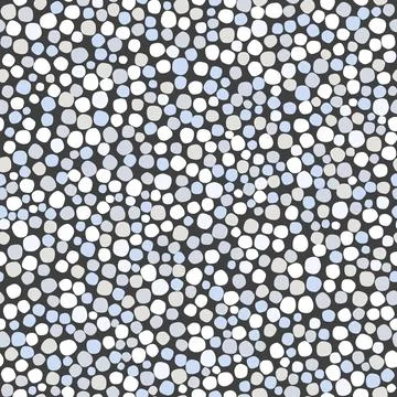 Winter background with snowflakes, seamless pattern Stock Illustration