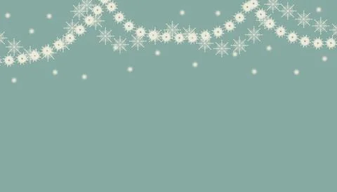 Winter background for web advertising is blue Stock Illustration