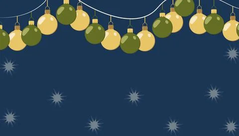 Winter background for web advertising is dark Stock Illustration