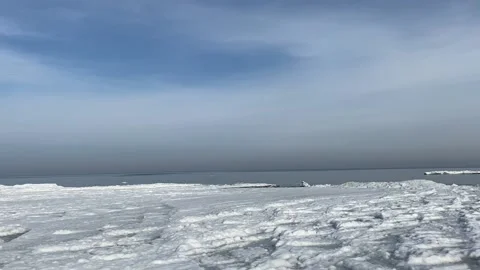 Winter Baltic Sea Stock Footage 149068974