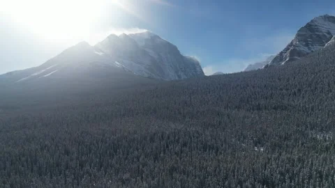Winter in Banff Canada 1 스톡 동영상 332071706