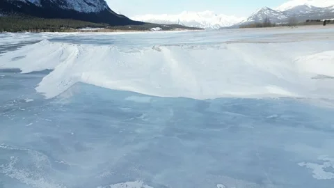 Winter in Banff Canada 5 스톡 동영상 332071693