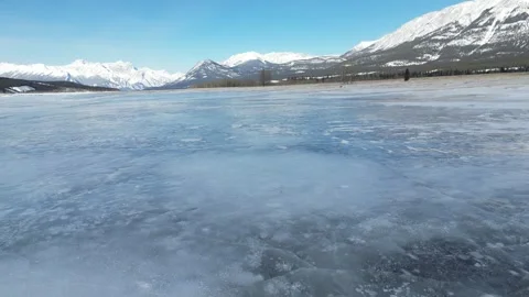 Winter in Banff Canada 6 스톡 동영상 332071692