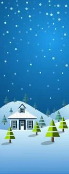 Winter banner Stock Illustration