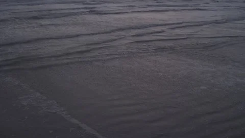 In Winter at the Beach in Denmark / cinematic video Stock Footage 173079331