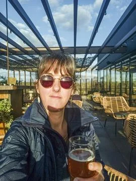 Winter beer Foto stock