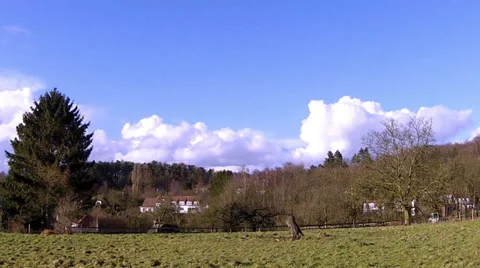 Winter in the Belgian countryside. Stock Footage 35510942