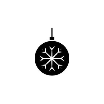 Winter black Stock Illustration