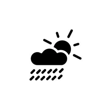 Winter black Stock Illustration