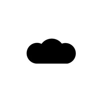 Winter black Stock Illustration