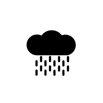 Winter black Stock Illustration