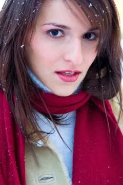 Winter blast Stock Photos