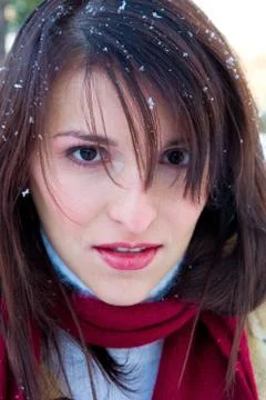 Winter blast Stock-Fotos