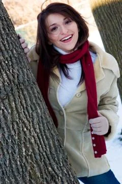 Winter blast Stock Photos