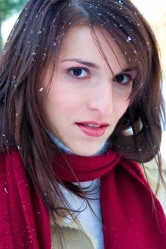 Winter blast Stock-Fotos