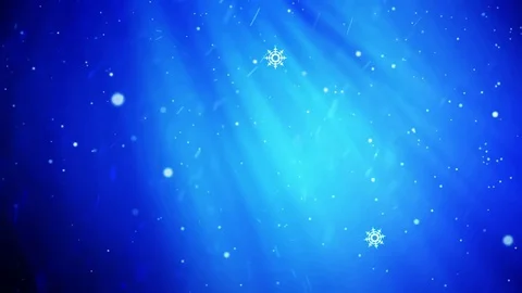 Winter blue snowing background Stock Footage 82629437