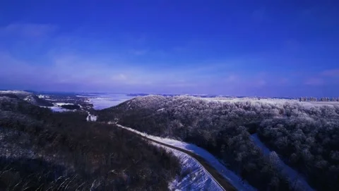 Winter Bluffs Stock Footage 230112610