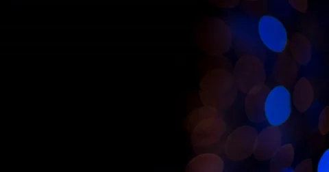Winter blured blue lights bokeh background 스톡 동영상 83015165