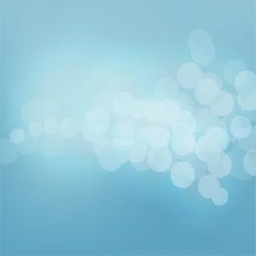 Winter bokeh background festive light Stock Illustration