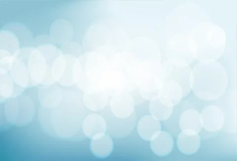 Winter bokeh background festive light Stock Illustration