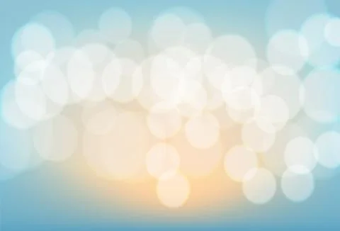 Winter bokeh background festive light Stock Illustration