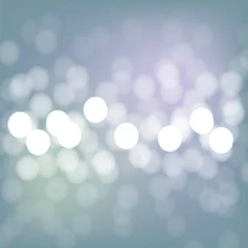 Winter bokeh background festive light Stock Illustration