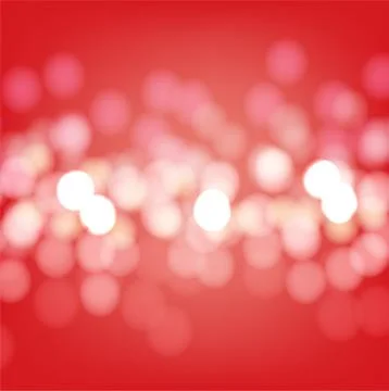 Winter bokeh background festive light Stock Illustration