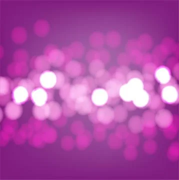 Winter bokeh background festive light Stock Illustration