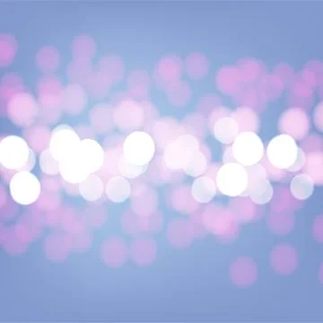 Winter bokeh background festive light Stock Illustration