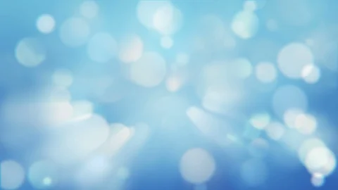 Winter bokeh effect. Cold blue blurred lights. Magical shiny lights. Stock Footage 100120781