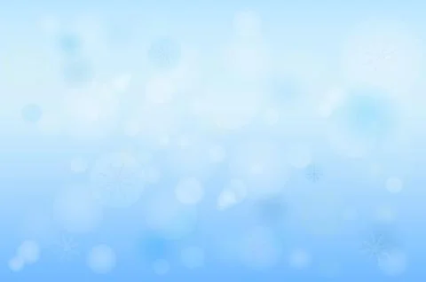 Winter bokeh. Stock Illustration