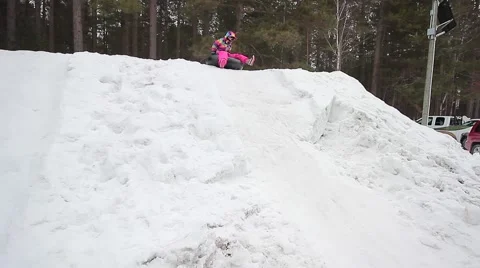 Winter bonfire Stock Footage 60969888