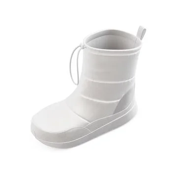 A Winter Boot image isolated on a white background Stock Illustration