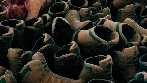 Winter Boots 4k Stock Footage 201022715