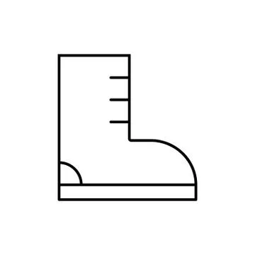 Winter boots icon element of winter clothes icon for mobile concept and web a Illustrazione stock