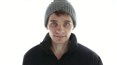 Winter boy Stock Footage 12227548