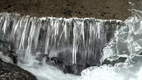 Winter brook Stock-Footage 72815781