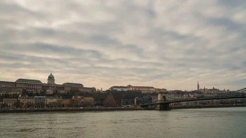 Winter in Budapest Stock Footage 113391505