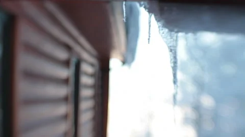 Winter Cabin Stock Footage 44561023