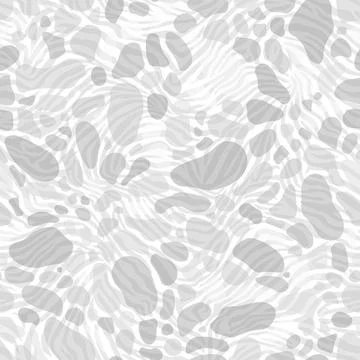 Winter camouflage seamless pattern background masking camo repeat print Stock Illustration