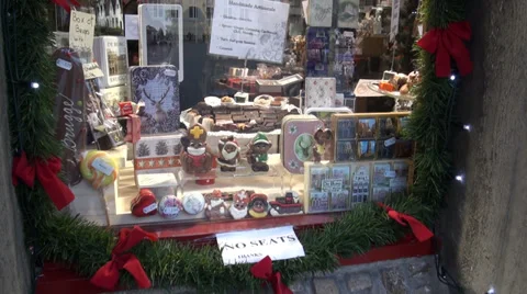 Winter Candies show-window 스톡 동영상 30762173