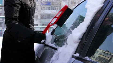 Winter car Stock Footage 36304627