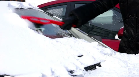 Winter car Stock Footage 36304879