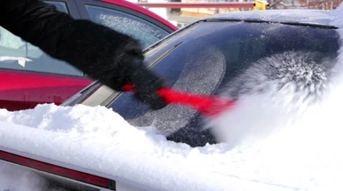 Winter car Stock Footage 36305376