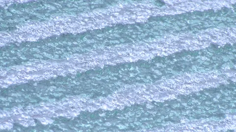 Winter - Car - Rear Window Defrosting Close Up Stock Footage 42934460