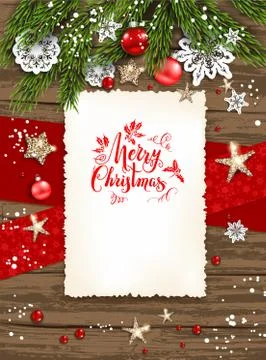 Winter card frame invitation Stock Illustration