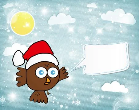 Winter card Stock Illustration