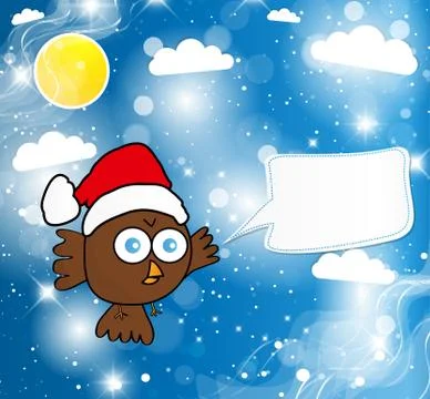 Winter card Stock Illustration